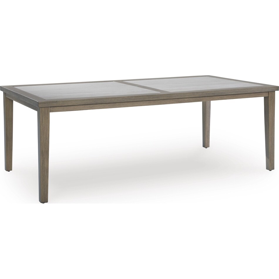 rainier ranch brown beige table   