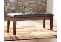 ralene medium brown bench   