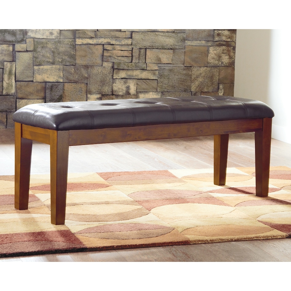 ralene medium brown bench   