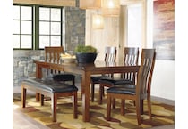 ralene medium brown bench   