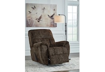 rampant brown rocker recliner   