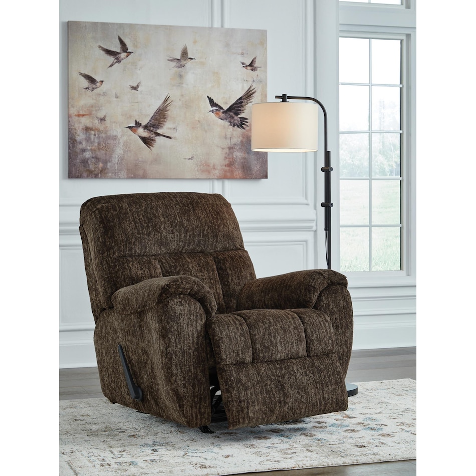 rampant brown rocker recliner   