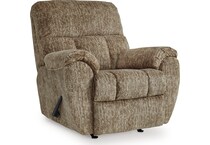 rampant taupe rocker recliner   
