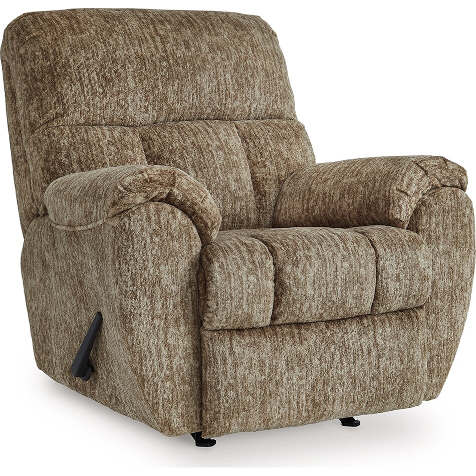rampant taupe rocker recliner   