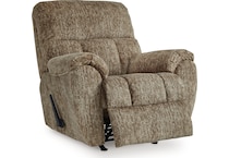 rampant taupe rocker recliner   
