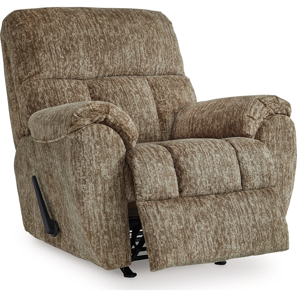 rampant taupe rocker recliner   