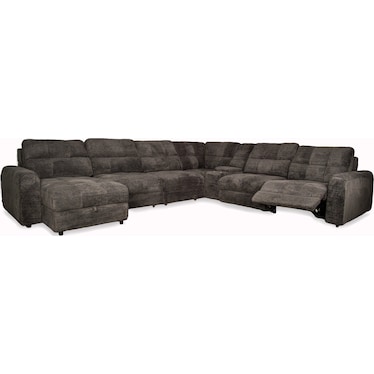 RAMSEY 7-PC POWER RECLINING SECTIONAL