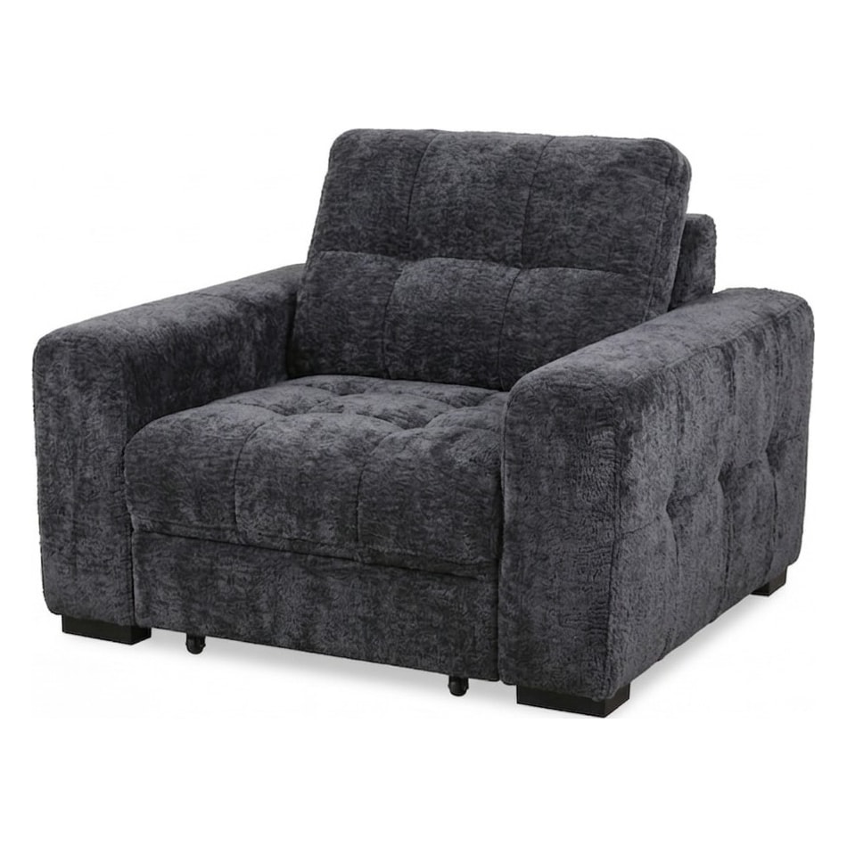 ramsey charcoal power recliner   