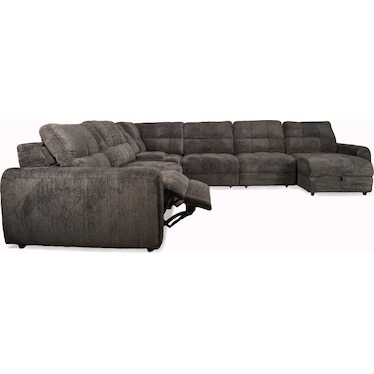 RAMSEY 7-PC POWER RECLINING SECTIONAL