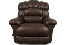 randell  harvest leather rocker recliner   