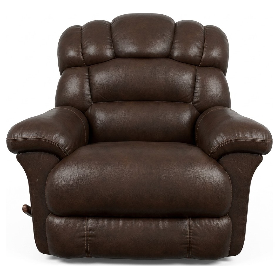 randell  harvest leather rocker recliner   
