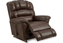 randell  harvest leather rocker recliner   