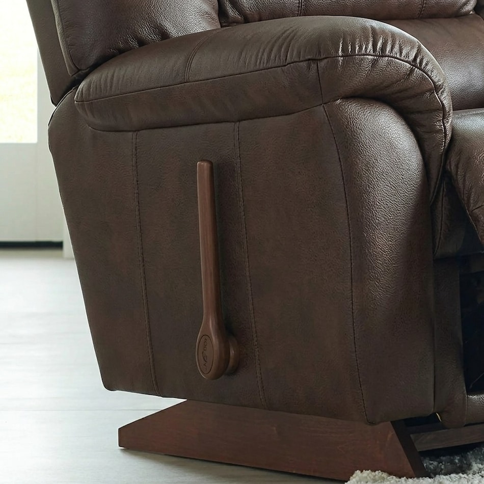 randell  harvest leather rocker recliner   