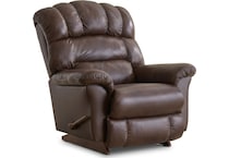 randell  harvest leather rocker recliner   