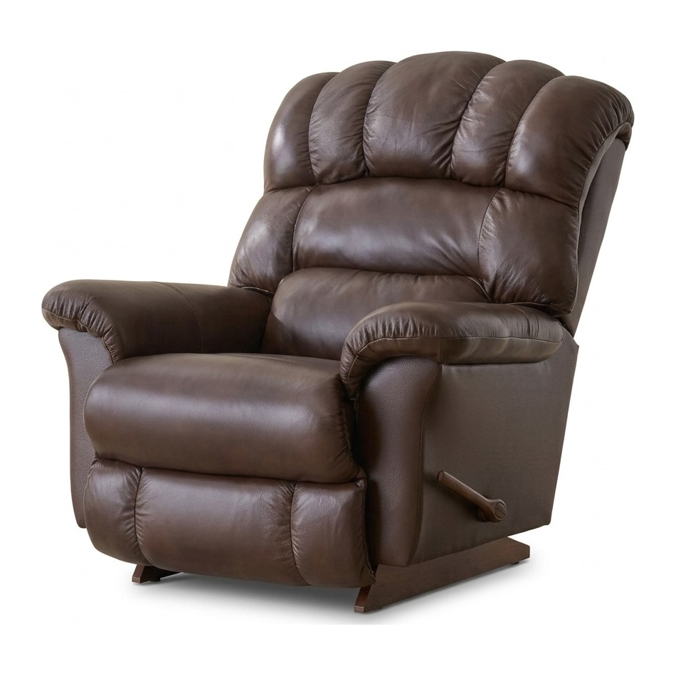 randell  harvest leather rocker recliner   