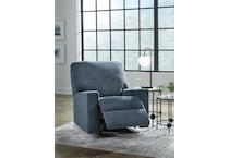 rannis navy recliner   