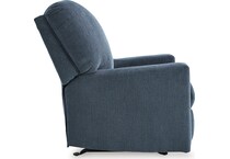 rannis navy recliner   