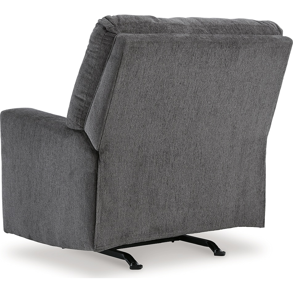 rannis pewter rocker recliner   