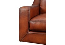 rayburn daytona antique leather chair   