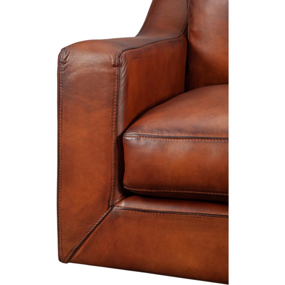rayburn daytona antique leather chair   