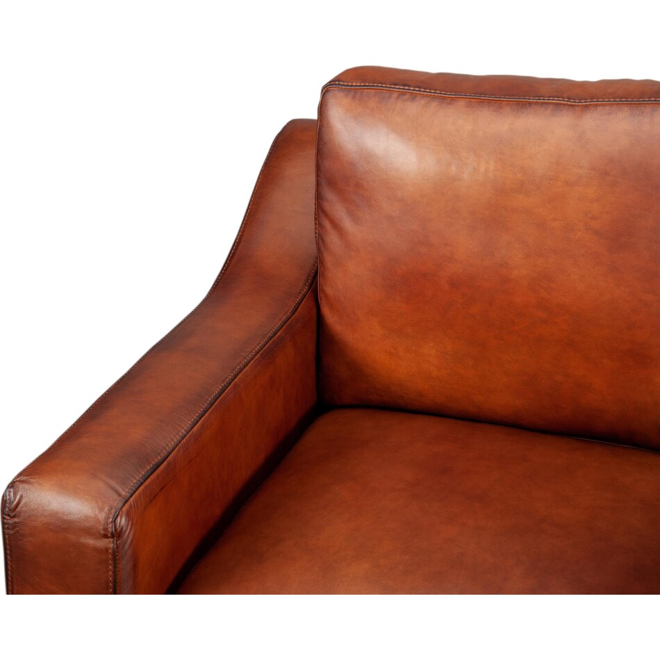 rayburn daytona antique leather chair   