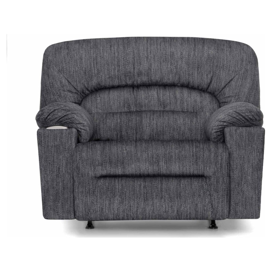 reader romeo graphite power rocker recliner   