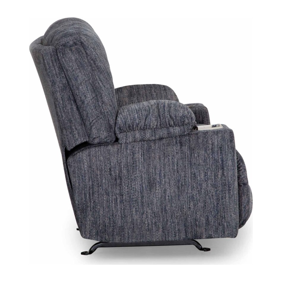 reader romeo graphite power rocker recliner   