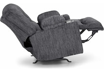 reader romeo graphite power rocker recliner   