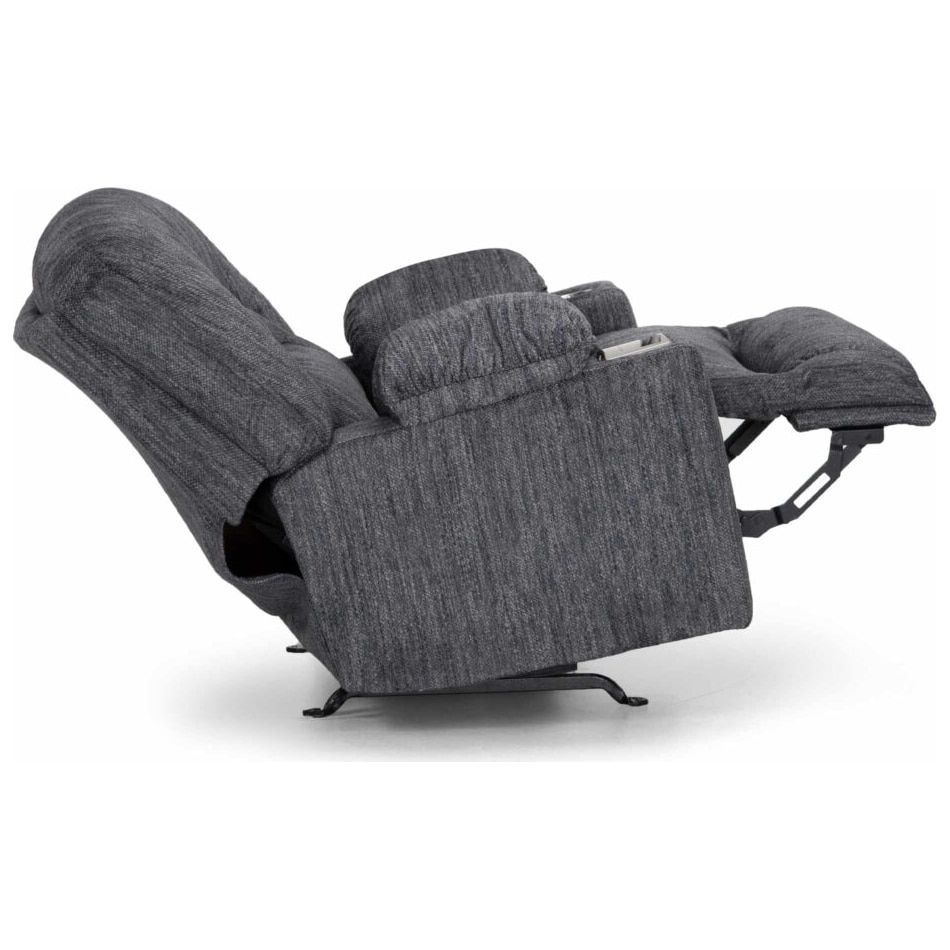 reader romeo graphite power rocker recliner   