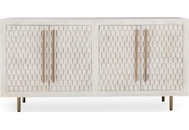 redford chat set coastal white accent cabinet   