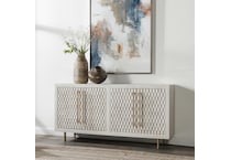 redford chat set coastal white accent cabinet   