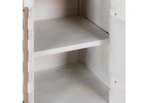redford chat set coastal white accent cabinet   