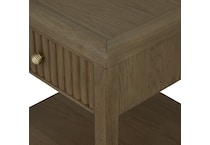 reece driftwood chairside table   