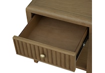 reece driftwood chairside table   