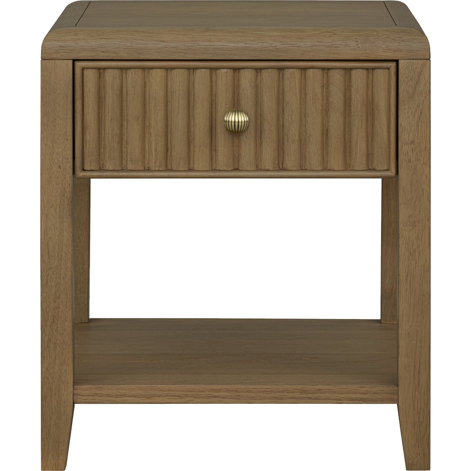 reece driftwood chairside table   