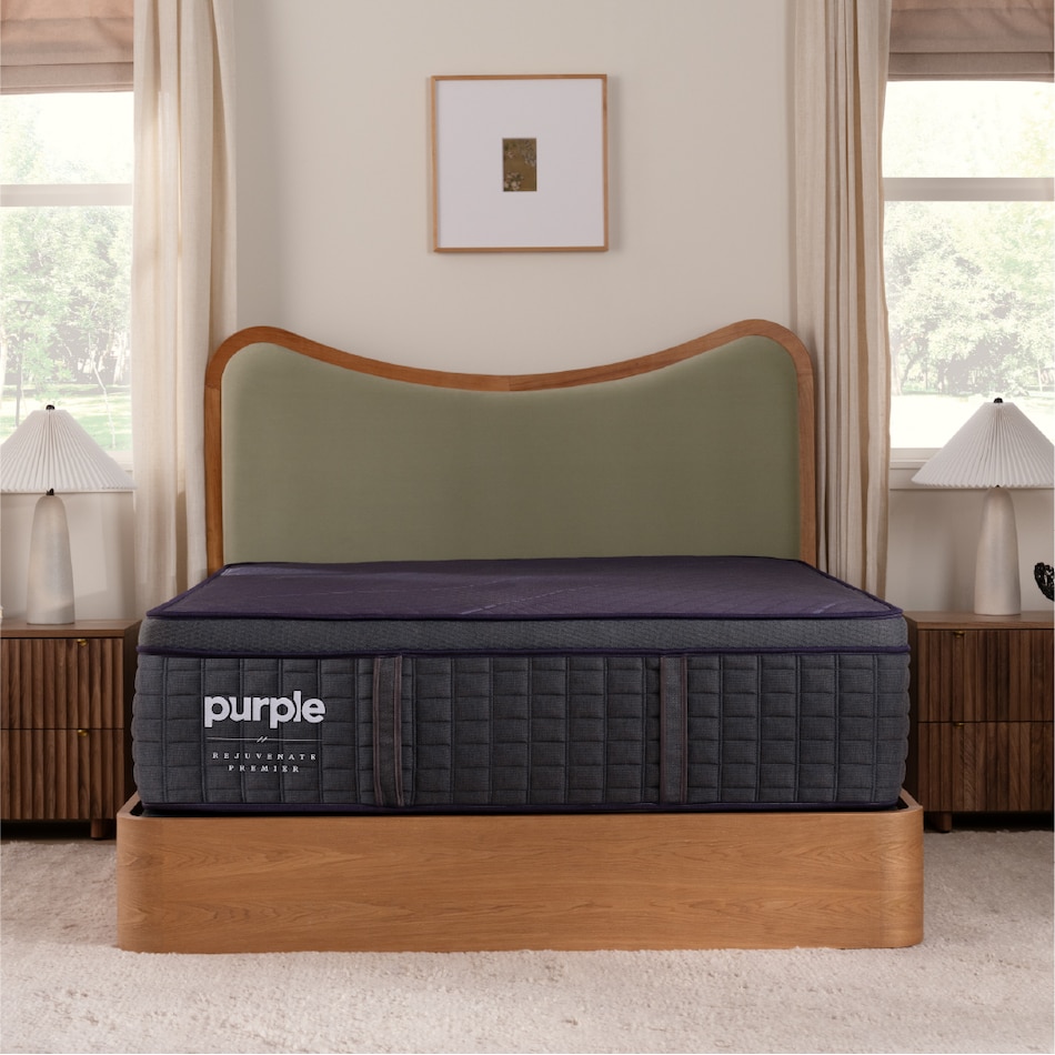 rejuvenate premier grey mattress king   