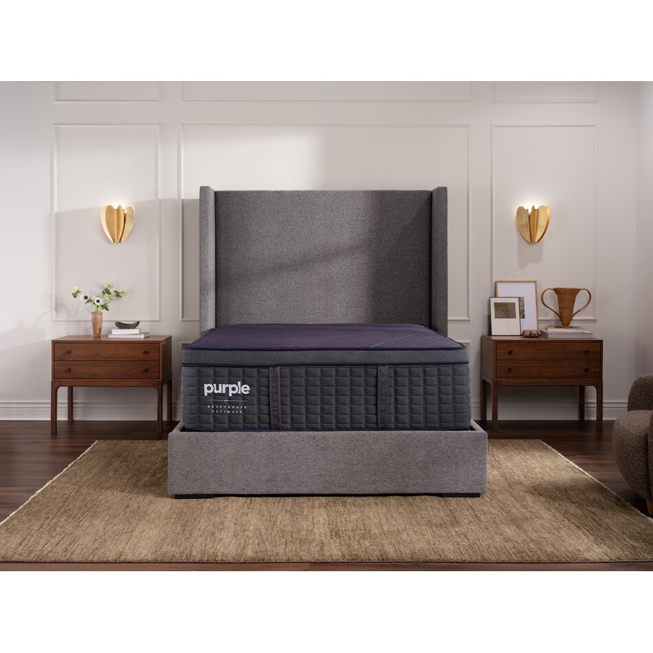 rejuvenate ultimate grey mattress king   