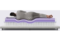 rejuvenate grey mattress king   