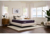 restore plus firm hybrid grey mattress cal king   