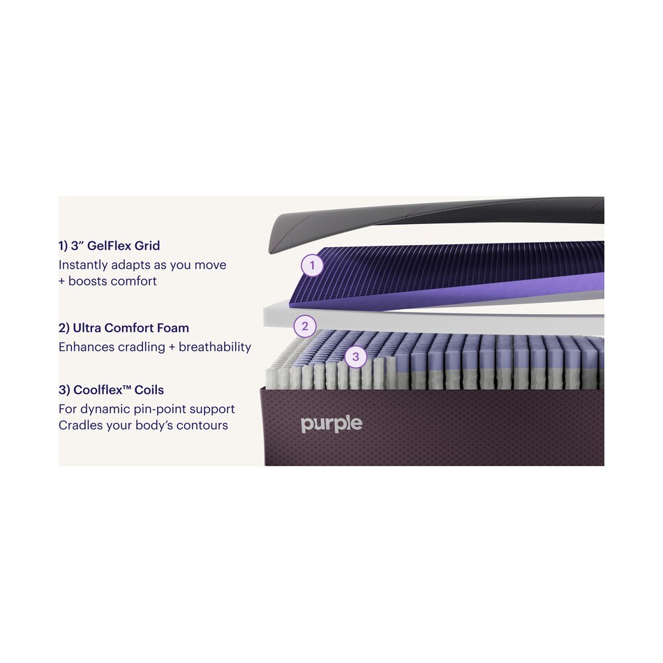 restore premier firm hybrid grey mattress cal king   