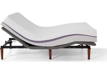 restore soft hybrid grey mattress cal king   