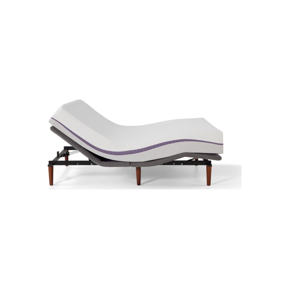 restore soft hybrid grey mattress cal king   