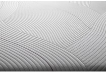 restore soft hybrid grey mattress cal king   