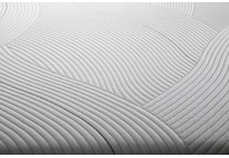 restore soft hybrid grey mattress king   
