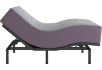 restore soft hybrid grey mattress king   