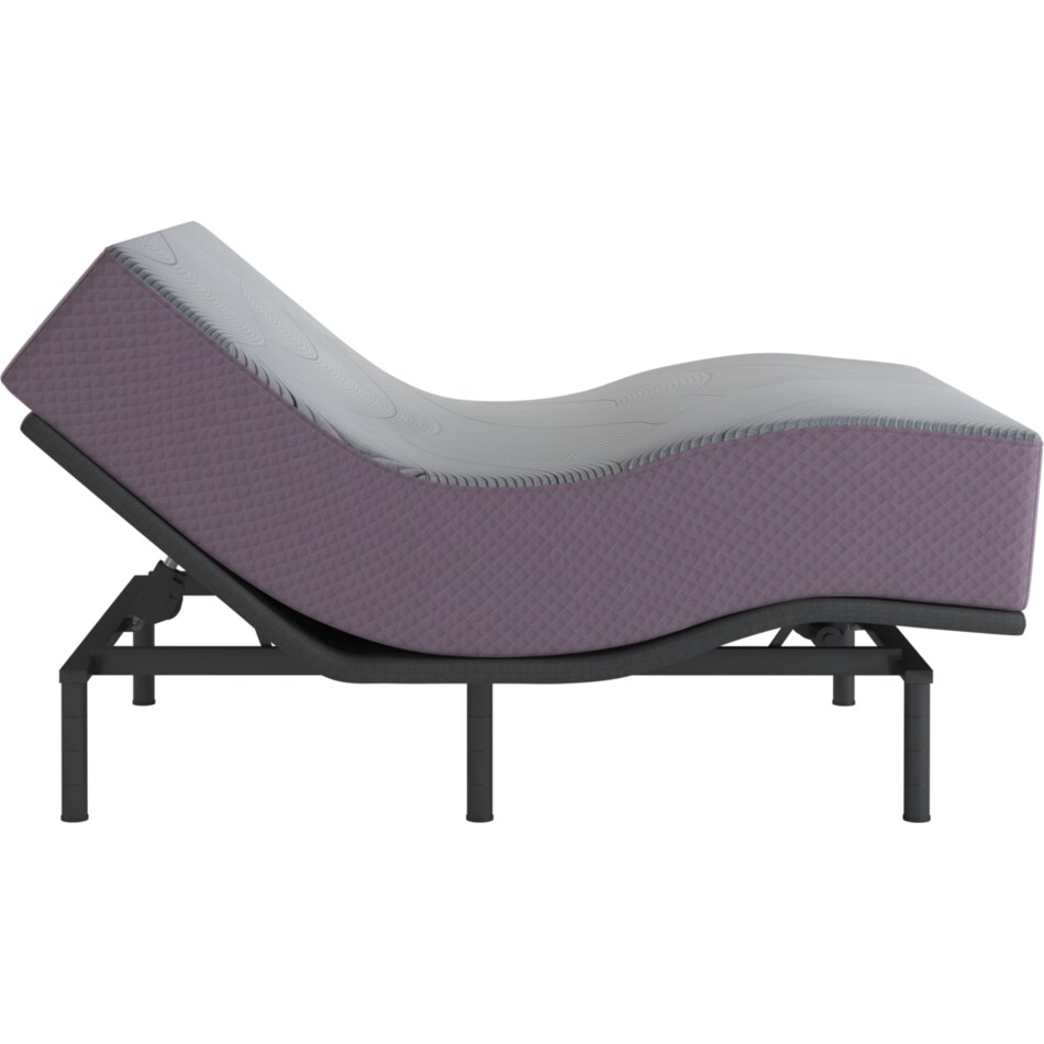restore soft hybrid grey mattress king   