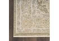 retreat  green vintage rug meduim   