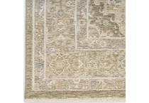 retreat  green vintage rug meduim   