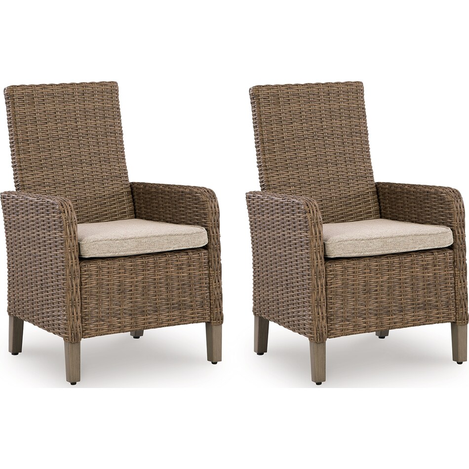 revare beach beige arm chair   