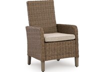 revare beach beige arm chair   
